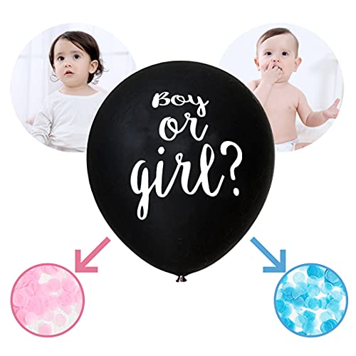gender reveal big balloon