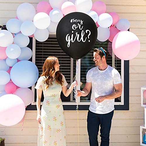 gender reveal big balloon
