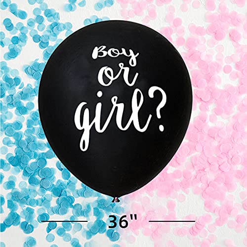 gender reveal big balloon