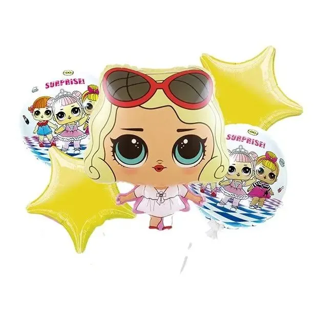  LOL Surprise theme (set foil balloons)