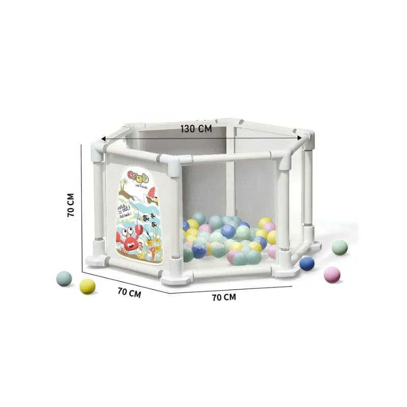hexagonal baby playpen
