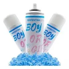 Gender reveal crazy spray 250ml (Blue)