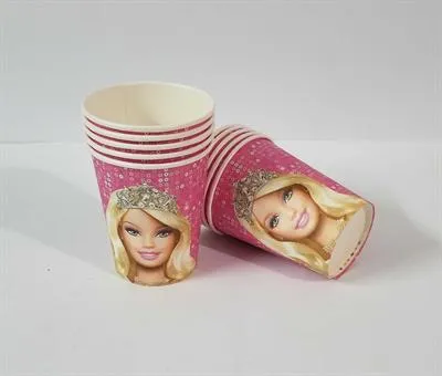 10 cups Barbie