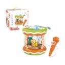 2-in-1 Animal Smart Drum Toy With Microphone | Musical Rotating Drum For Kids | Multifunctional Musical Drum
