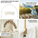 Over-the-table arch stand designed for decorating with flowers and balloons. size:2.4*1.37meter