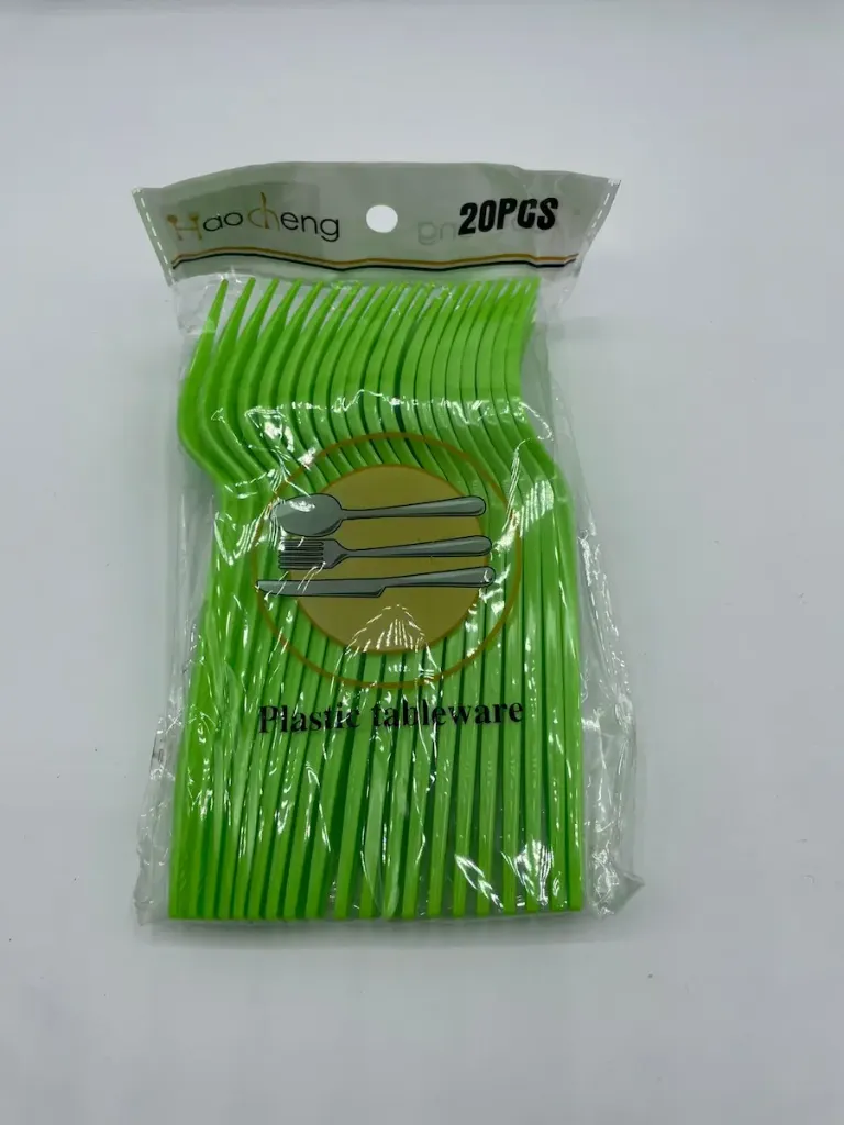 Plastic forks, 20 fork in pack
