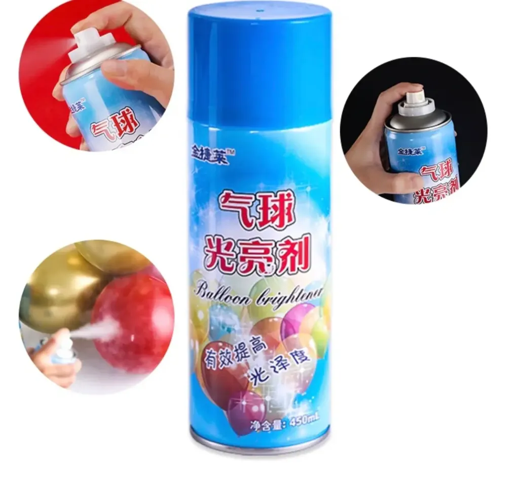 Balloon shine spray, 450ml.