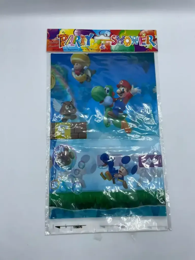 Super Mario theme table cover