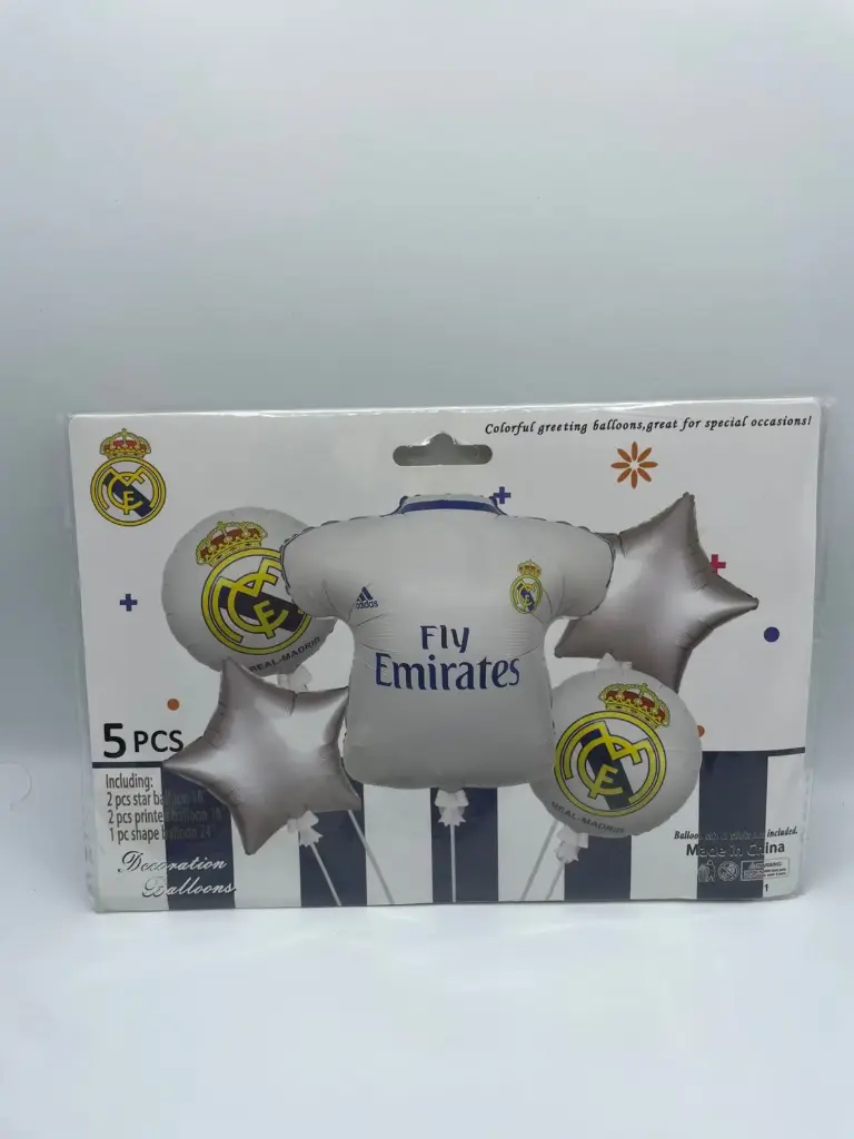 Real Madrid foil balloons