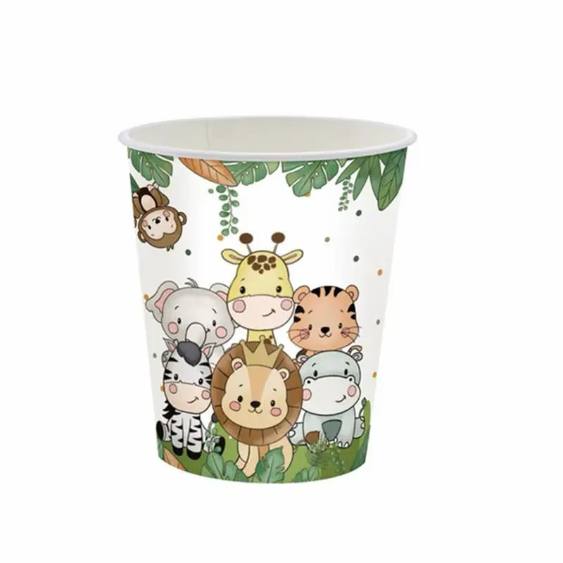 Safari theme cups