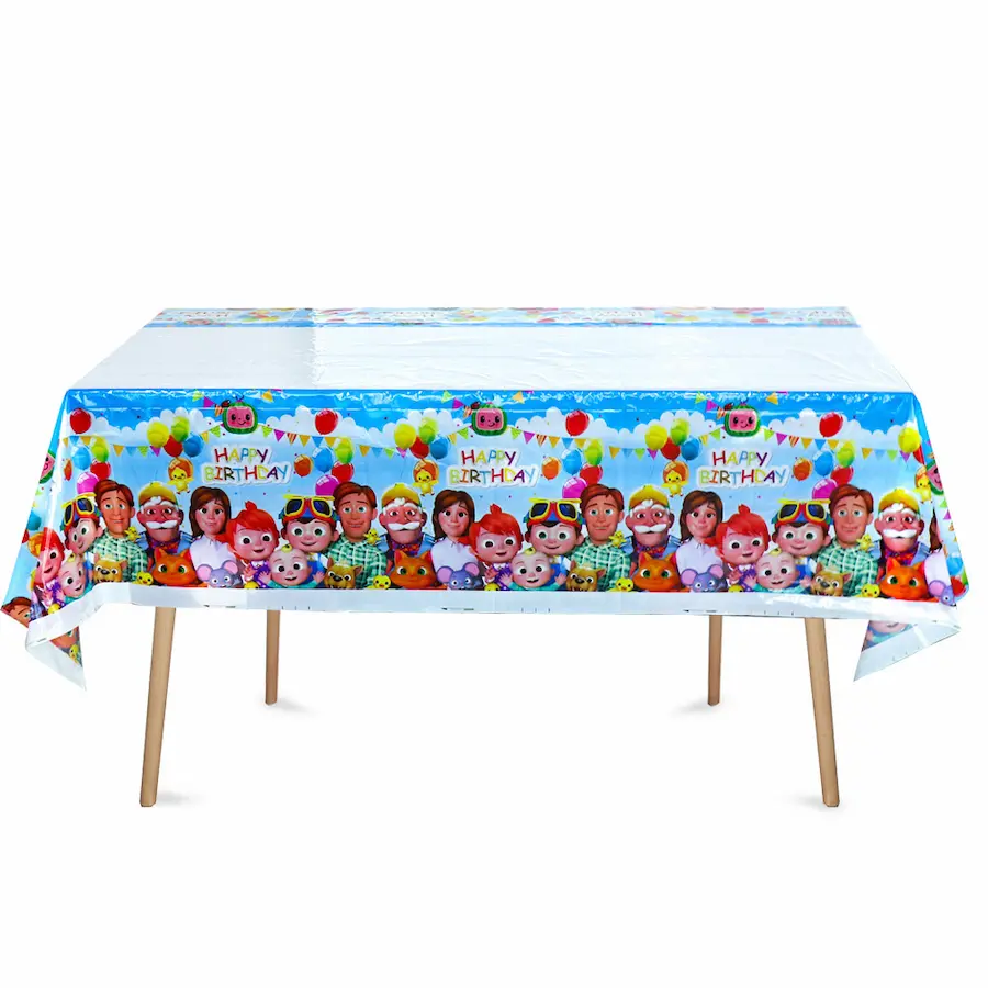 Cocomelon theme table cover