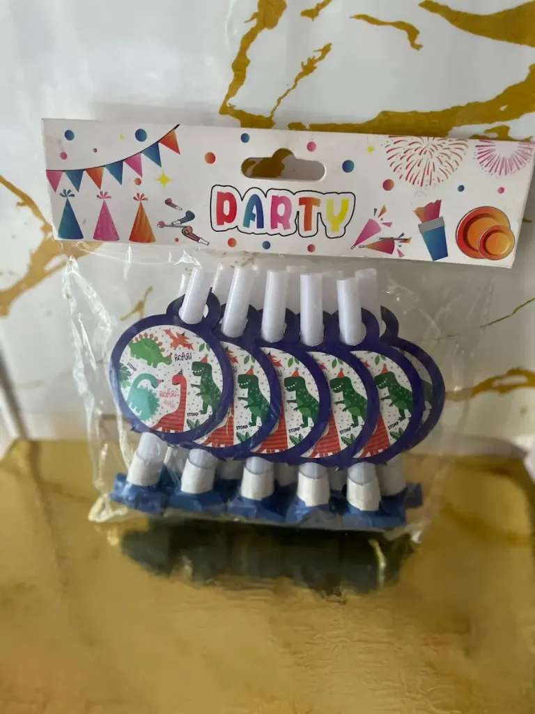 Dinosaur-theme whistles