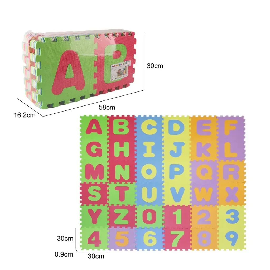 Alphabet Puzzle Mat, 26 piece