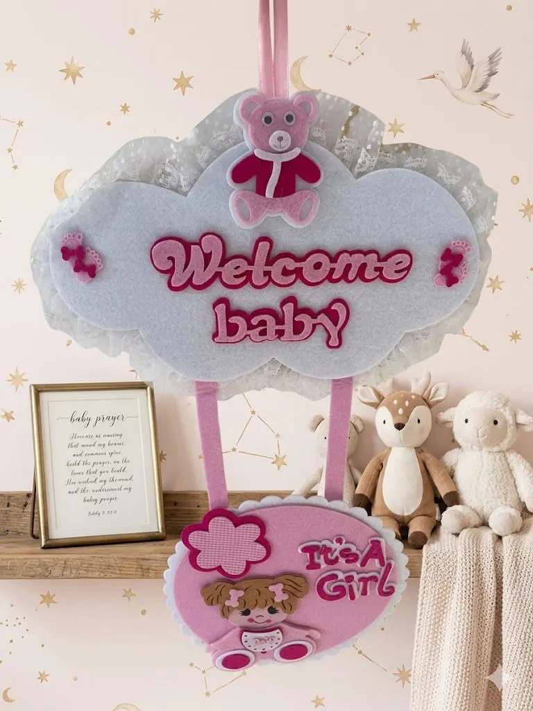 Newborn baby decoration