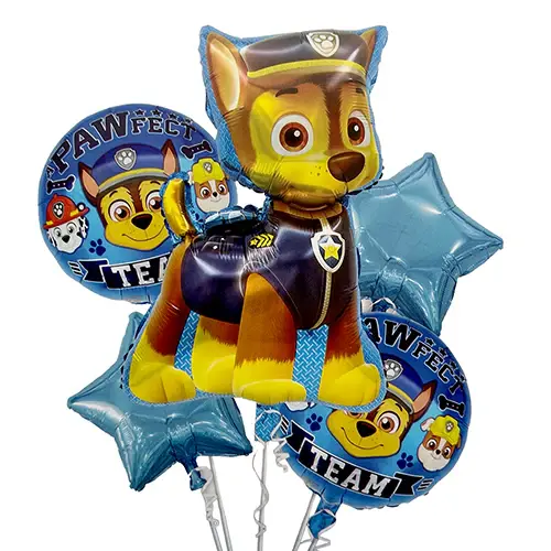 Paw Patrol Chase themed balloon