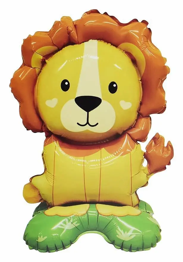 Selfstand 3D lion Animal Foil Balloons