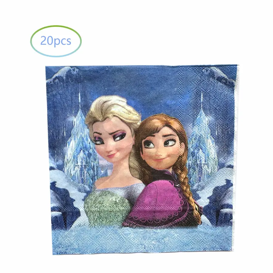 Frozen napkins