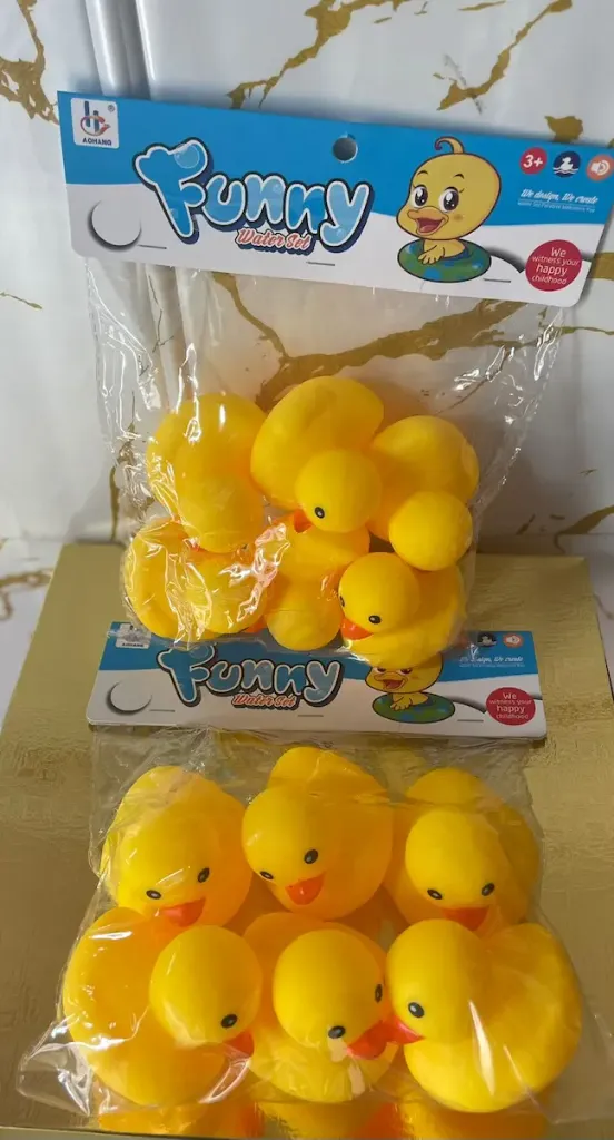 Floating Ducks, rubber ducks, 6 pieces