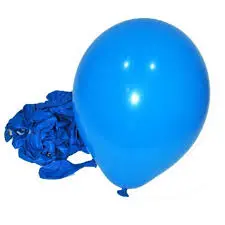 Dark blue latex balloons, 12 inch (10 balloons)