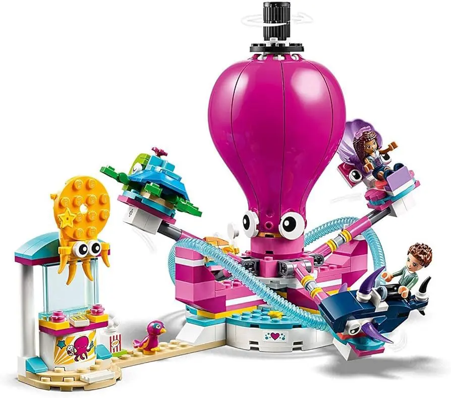 LEGO Friend Funny Octopus Ride (model 41373) building sets.