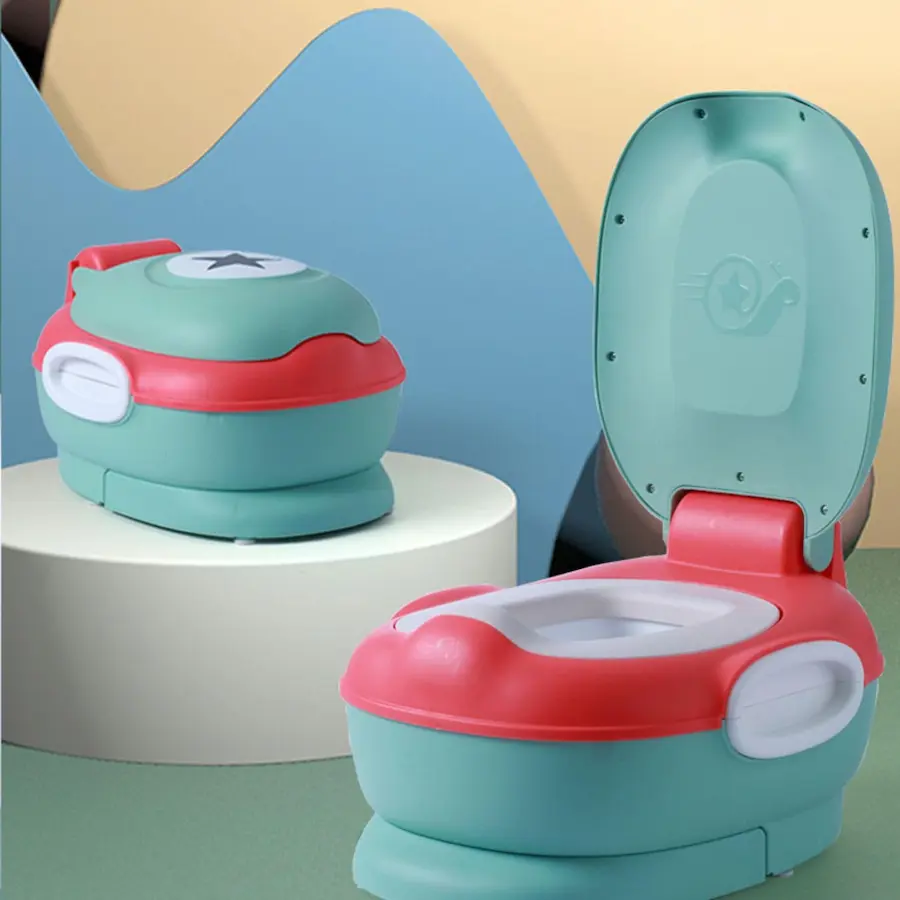 Potty Training Toilet Seat, featuring an adjustable design that grows with your child, providing long-term usability.