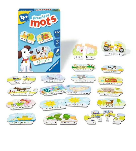 "Premiers mots" (First Words) educational game by Ravensburger