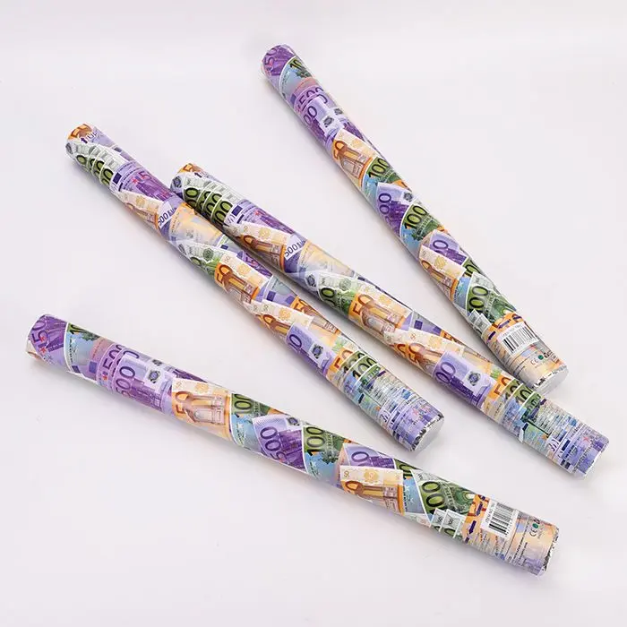 Euro currency confetti shooters