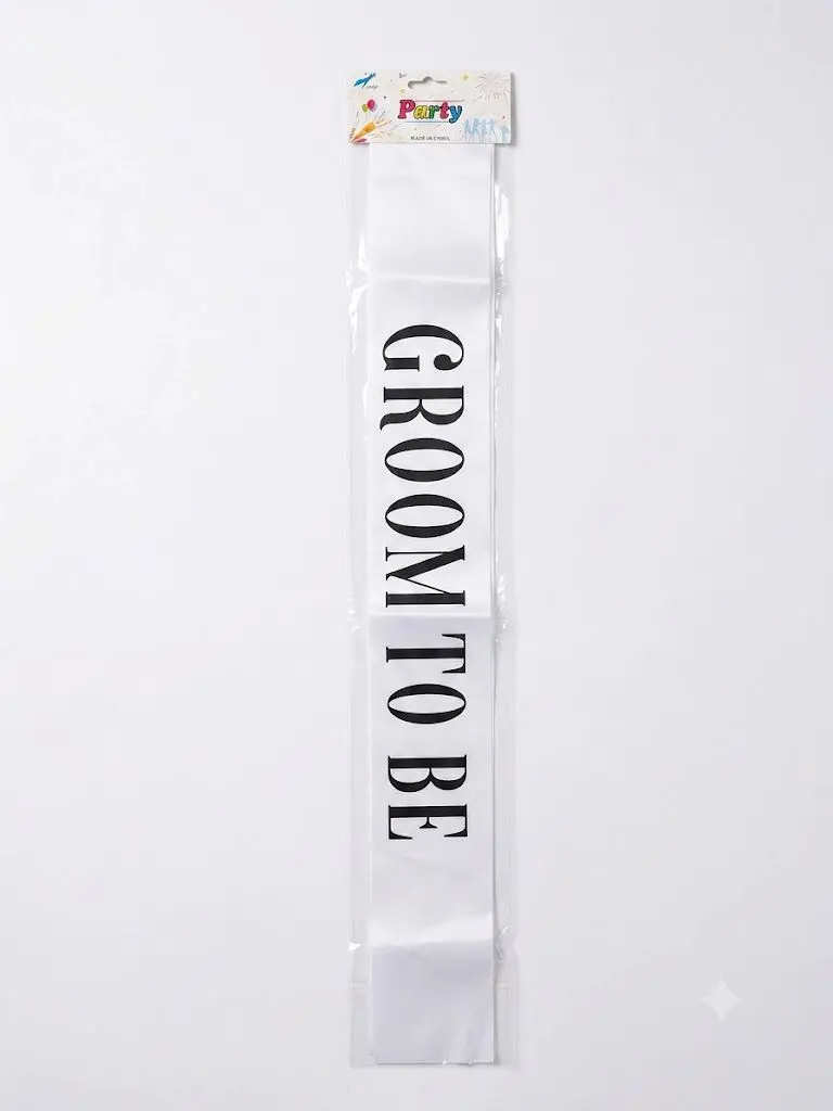 Groom to Be sash