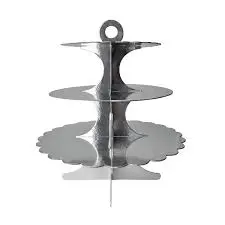 Cupcake stand carton (silver)