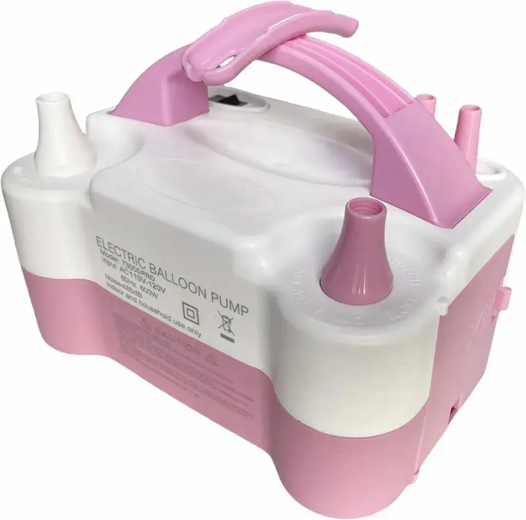 Electric Balloon pump 73005 Pro, a 600W dual-nozzle electric balloon pump