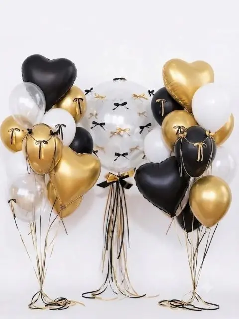 Party Black and Gold style