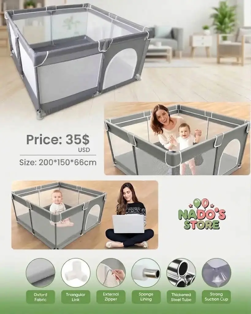 Baby Playpen 200*150*66cm(fence)
