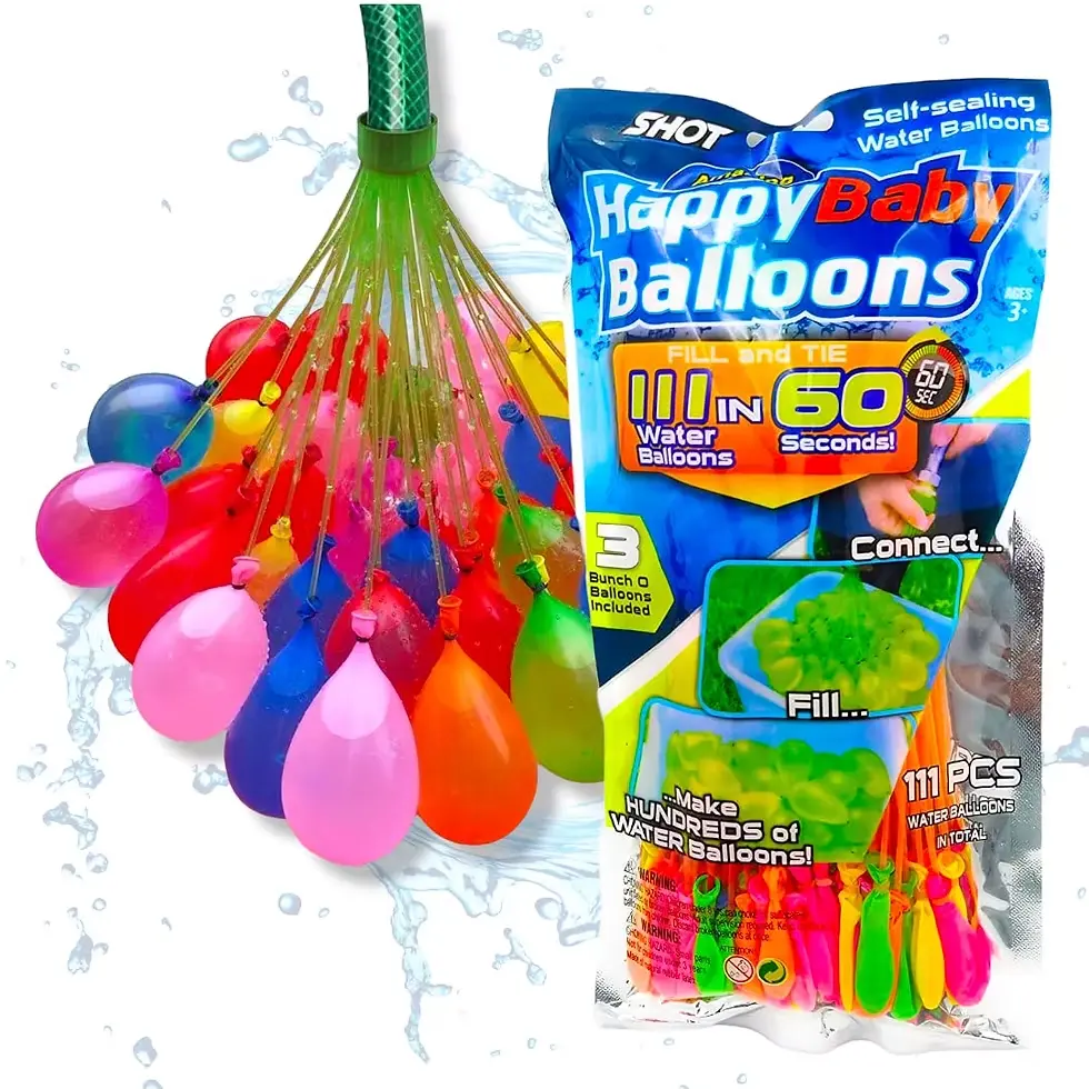 Self-Sealing Water Balloons.