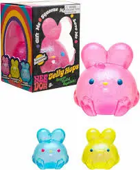 NeeDoh Jelly Hops scented bunny squeeze toy