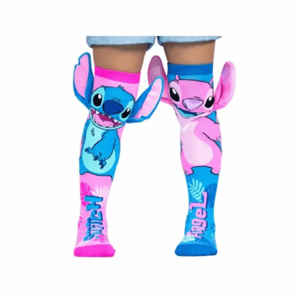 Stitch and Angel Knee-High Socks,