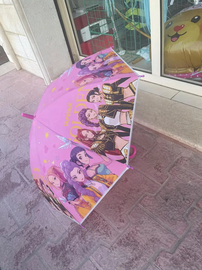 Kpop children's rain umbrella