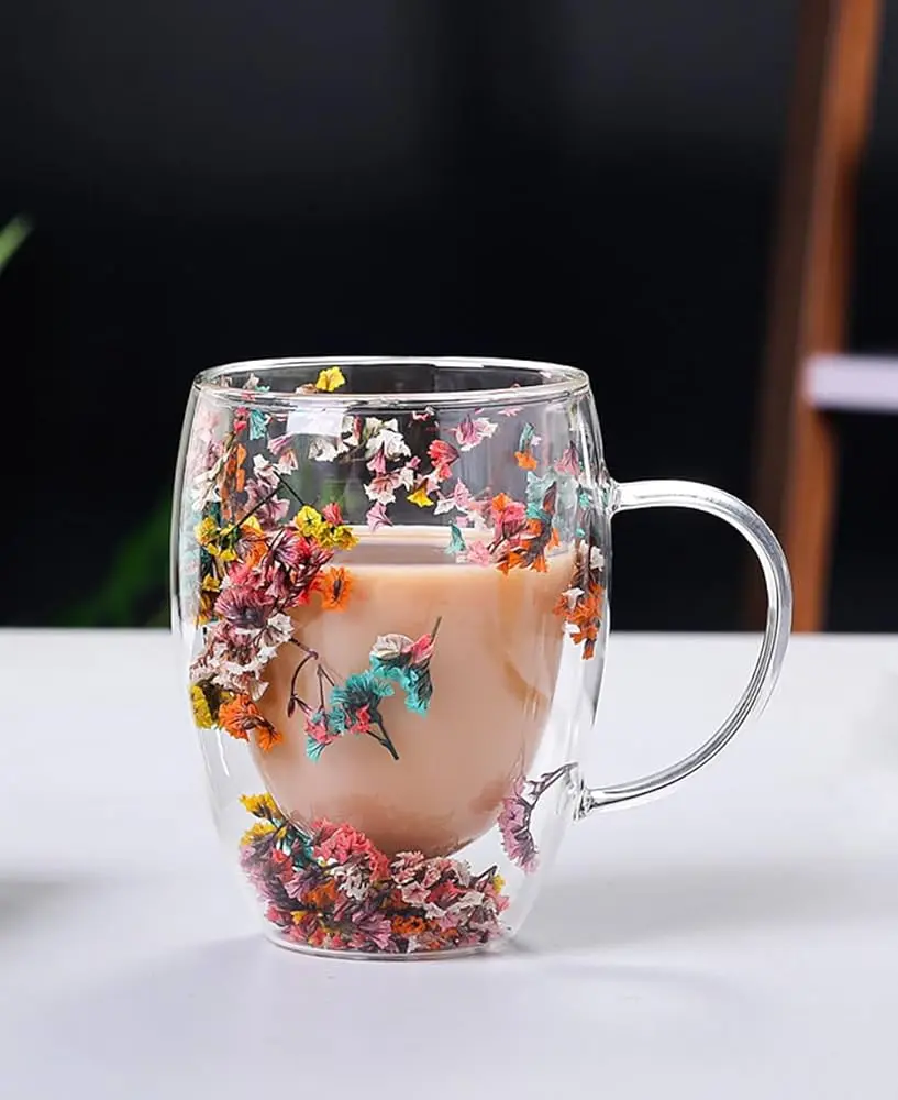 Glass mug