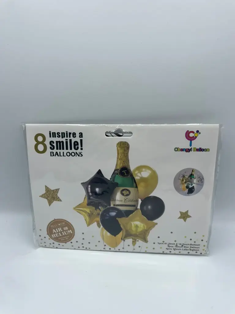 Champaign balloon set 