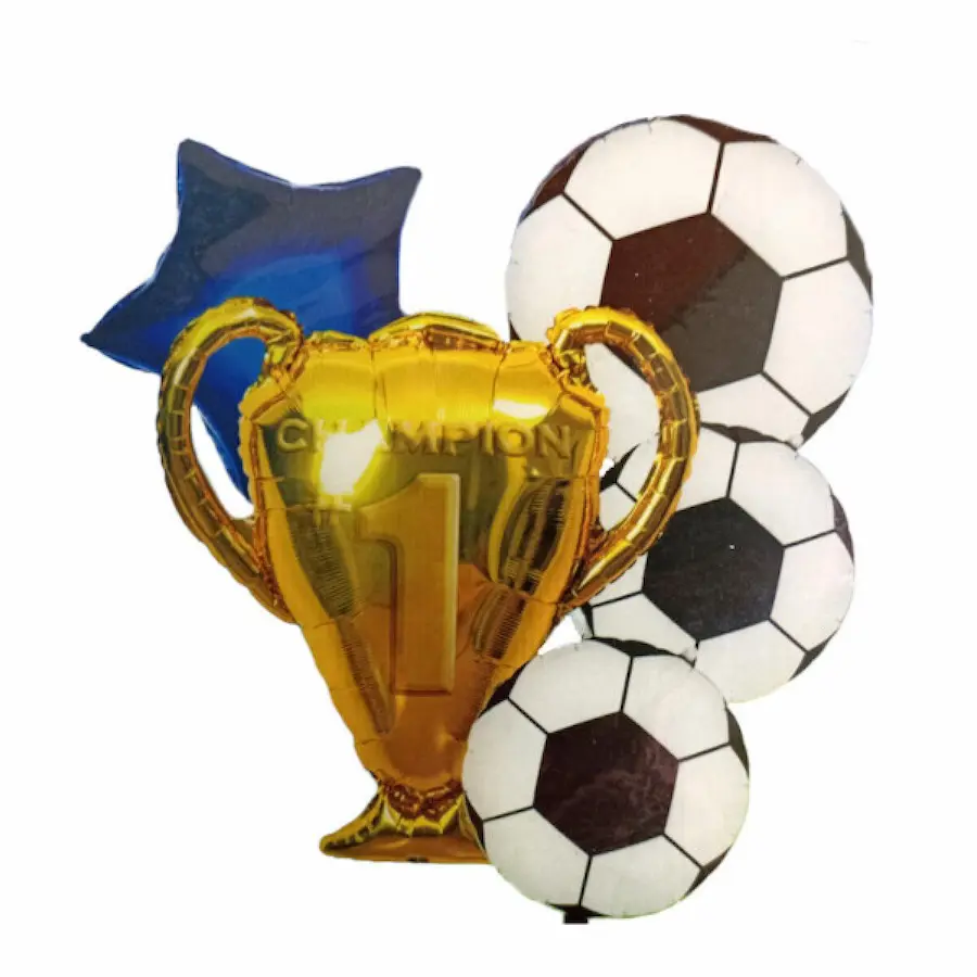 Football balloons set