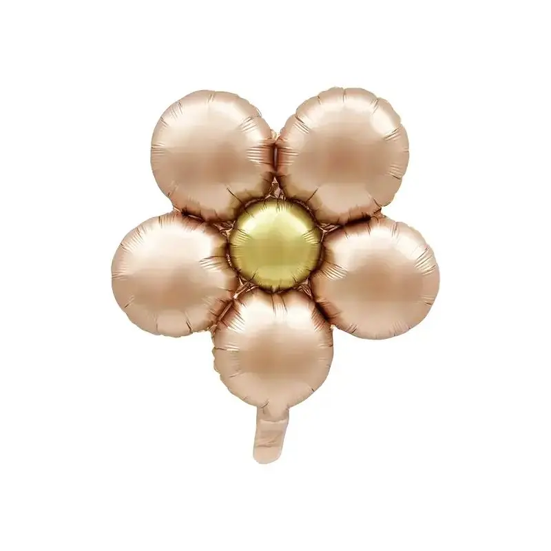 flowers size 18 inch pack 3 pieces (rosegold)