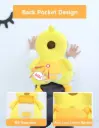 Baby Head Protector Backpack,Toddler Baby Head Protection Cushion,Adjustable Baby Safety Head Protection Backpack Cushion