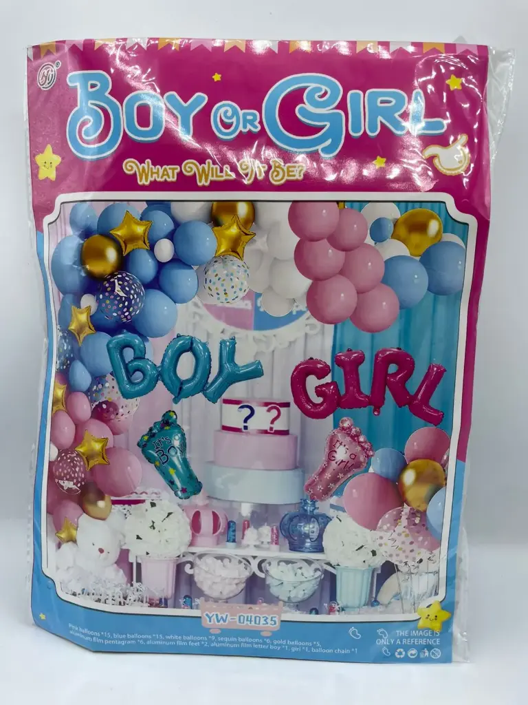 Gender reveal package