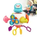 Montessori Educational Toys For Toddlers, 8 in 1 Activity Space Busy Cube Toys Sensory Fidget Toys For Children's, Motor Skills Early Development Toys For Boys and Girls, Gifts for 6-18 Months Baby Boys Girls