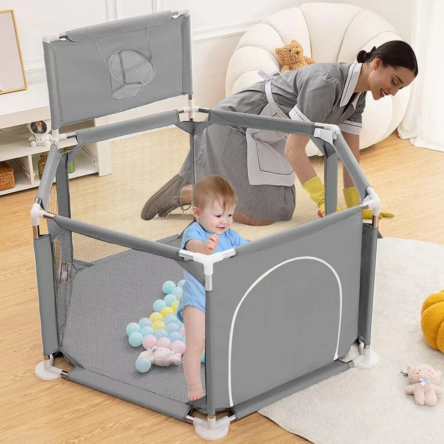 Hexagon playpen without balls