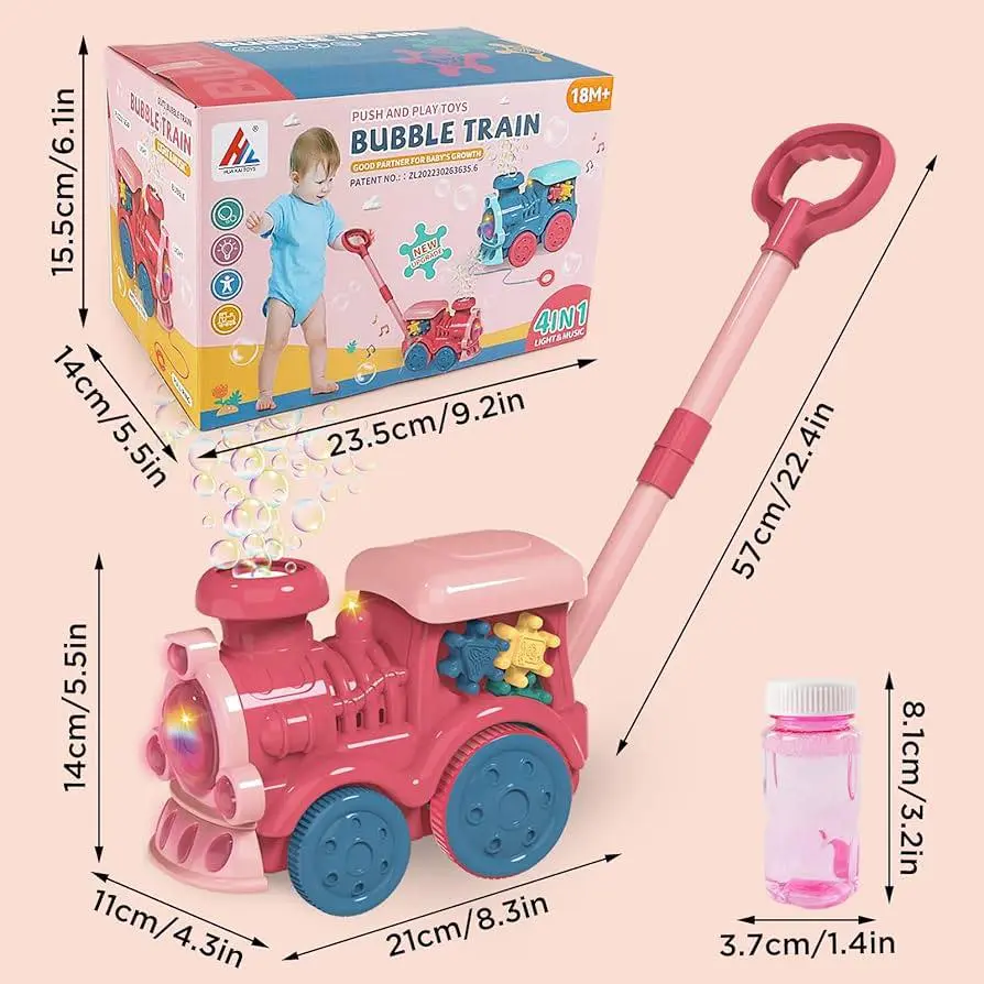 4 in 1 Bubble train toy 