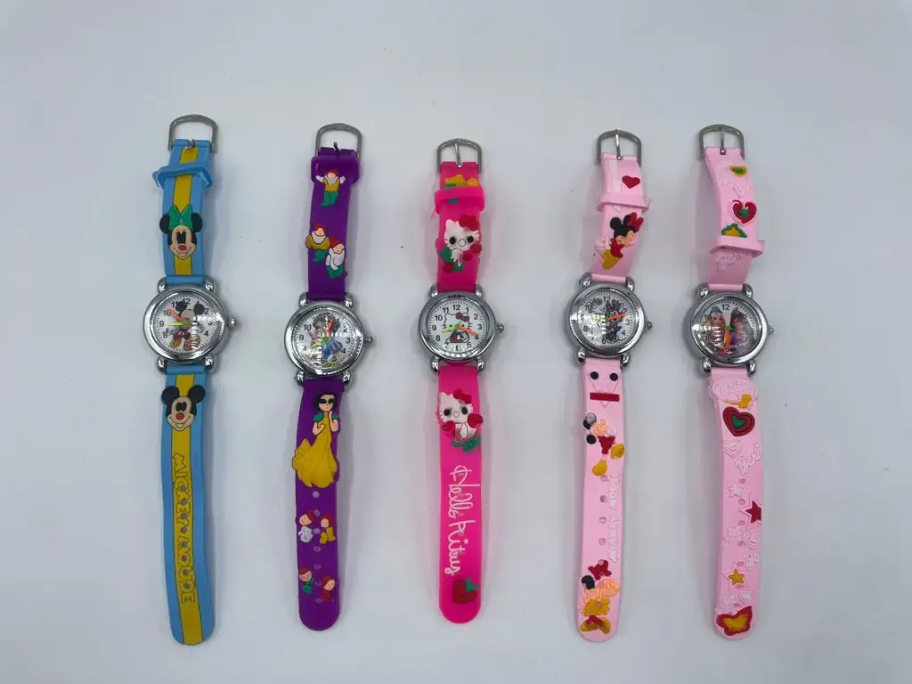 3D Silicone characters watch