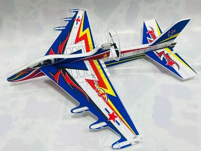 Airplane Toys Glider Planes for Kids, Foam Planes for Kids 8 9 10 Year Old, Rechargeable Auto Flying Toys Model Airplane for Outdoor Play