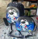 Astronaut backpack with lunch bag and pencil case 40*35cm grade 1/ grade 2