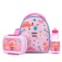lunch bag set, Bag, lunch box, spoon, fork and bottle