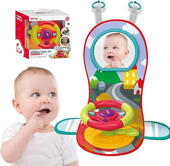  Infant Car Wheel Toy keeps your child happy while car travelling.